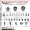 Service Caster 3'' Semi Steel Swivel 1-7/8'' Expanding Stem Caster Total Lock Brake SCC-EXTTL20S314-SSS-178 - alternate 3